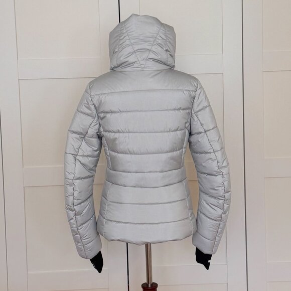 Jet Set Silver Ski Jacket, Size 0 - Picture 2 of 4